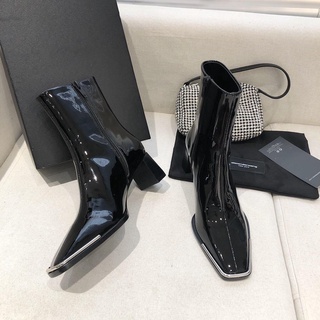 King new Alexander Wang Alexander King Heshi Shoes Luxury Vanna Mule Boots Alexande Wang's Material
