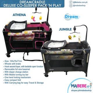 Dream Cradle Deluxe Co-Sleeper Pack n Play Crib (NEW STOCK) (1)