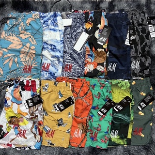 H&M Printed Boardshorts Overruns with 3 pockets (size 30-36)