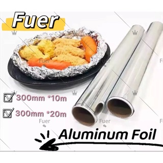 aluminum Foil 300 mm x 10 / 20 meters Food Grade Food Wrap