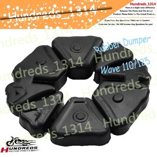 Rubber Dumper Wave110/125 / Xrm / Fury / Supremo / Hd3 / CT100/Bajaj / Barako175 / C100/Dream