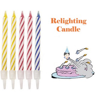 Magic Trick Birthday Candle Party Joke Gift Kids Toy