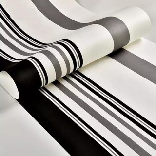 stripes PVC Self adhesive wallpaper