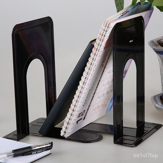 (new)1 Pair Metal Book Stand Cheap Durable Heavy Duty Metal Book End Shelf Bookend Holder For Office