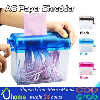 【SOYACAR】Portable Manual Hand A6 Size Paper Cutter Shredder A6 Paper Cutting Use Manual Shredder (1)