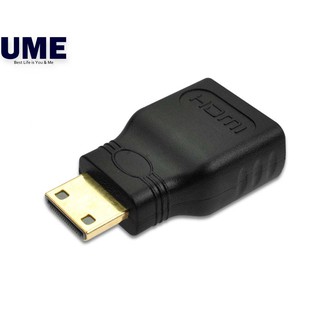Gold-Plated 1080P Mini Male HDMI To Standard HDMI Female Extension Adapter HDMI-Mini (2)