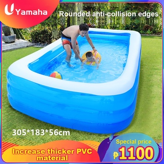 Swimming pool thickened outdoor inflatable swimming pool adult children portable swimming pool