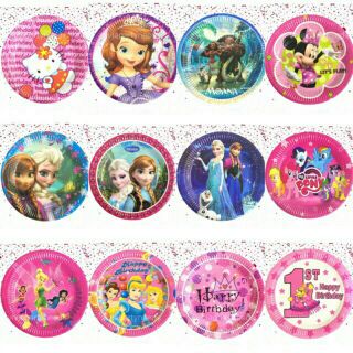 10pcs Paper plate 9inches
