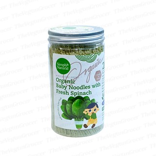 Vegan Baby Food Organic Baby Noodles Spinach By Simply Natural 200G
