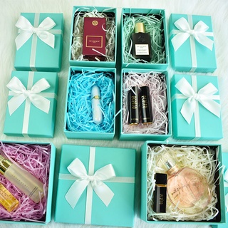 Exquisite gift box Tiffany blue gift box high value gift box lipstick box perfume packaging box jewe