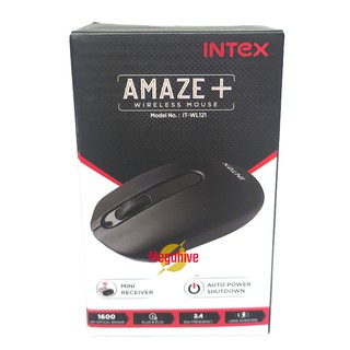 Mice Wireless , Intex Amaze + Wireless Mouse with Nano Receiver .
