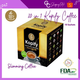 ❃☇Kopify 20 in 1 Coffee and Choco Detox, Slimming,Whitening