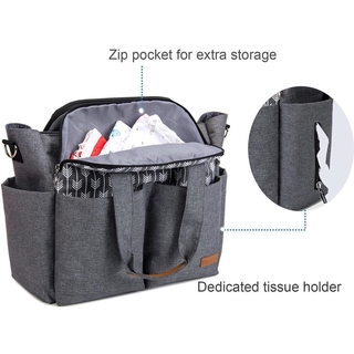 Lekebaby baby bag organizer baby bag for new born diaper bag hospital bag mommy bag maternity bag (6)