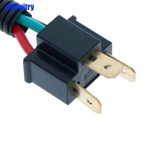 【COD•PART】H4 headlight bulb ceramic socket plug connector wiring harness (5)