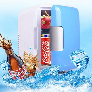 [boutique]Portable Car Freezer 4L Mini Fridge Refrigerator Car Home Dual Use Car Fridge 12V Portabl
