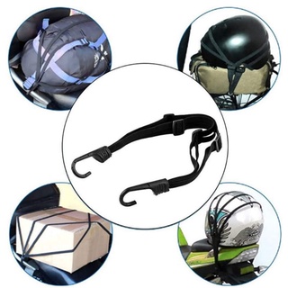 motorcycle bag✽✵✺Motorcycle Hold Down Cargo Luggage Helmet Net Luggage Strap Hook Net Adjustable St