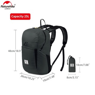 Naturehike Ultralight Protable Waterproof Foldable Backpack For Camping Travel (2)