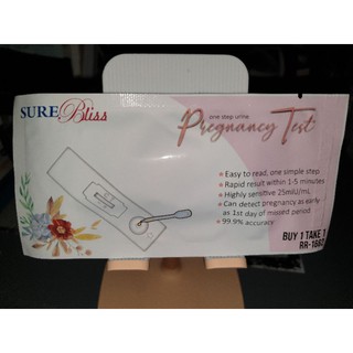 SURE BLISS ONE STEP URINE PREGNANCY TEST(BUY1GET1FREE)