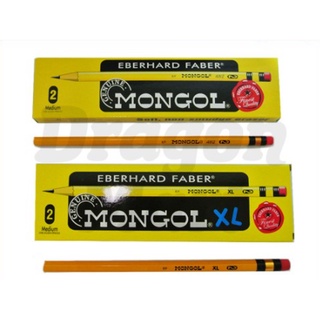 MANGOL GENUINE HIGH QUALITY PENCIL Mongol Pencil No. 2 Regular and XL By 12's