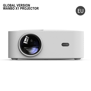 [recommended]Projector 4K Global Version Wanbo X1 Mini Projector Mini LED Portable Projector 1280*72