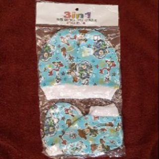 3 IN 1 PRINTED INFANT BONNET, BOOTIES, & MITTENS SET (6)