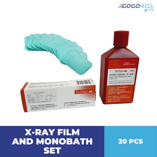 Dental Xray Film and Monobath - YesStar (Film Only/Monobath Only/Film and Monobath Set)