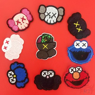 ☸ Fashion Brand - KAWS Patch ☸ 1Pc Diy Sew on Iron on Badges Patches（S）