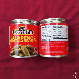 La Costena Pickled Jalapenos 199g