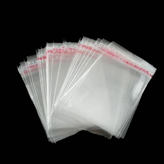 200Pcs OPP Self Adhesive Seal Plastic Bag Jewelry Package