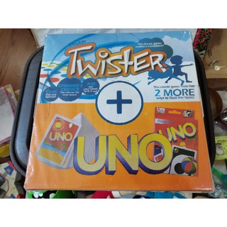 Brand New in Box Twister + Uno Game