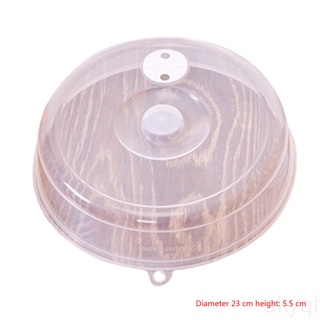 Plate Cover Anti-Splatter Lid for Microwave with Steam Vent Bowl Food Protection Dome Plastic skyqi