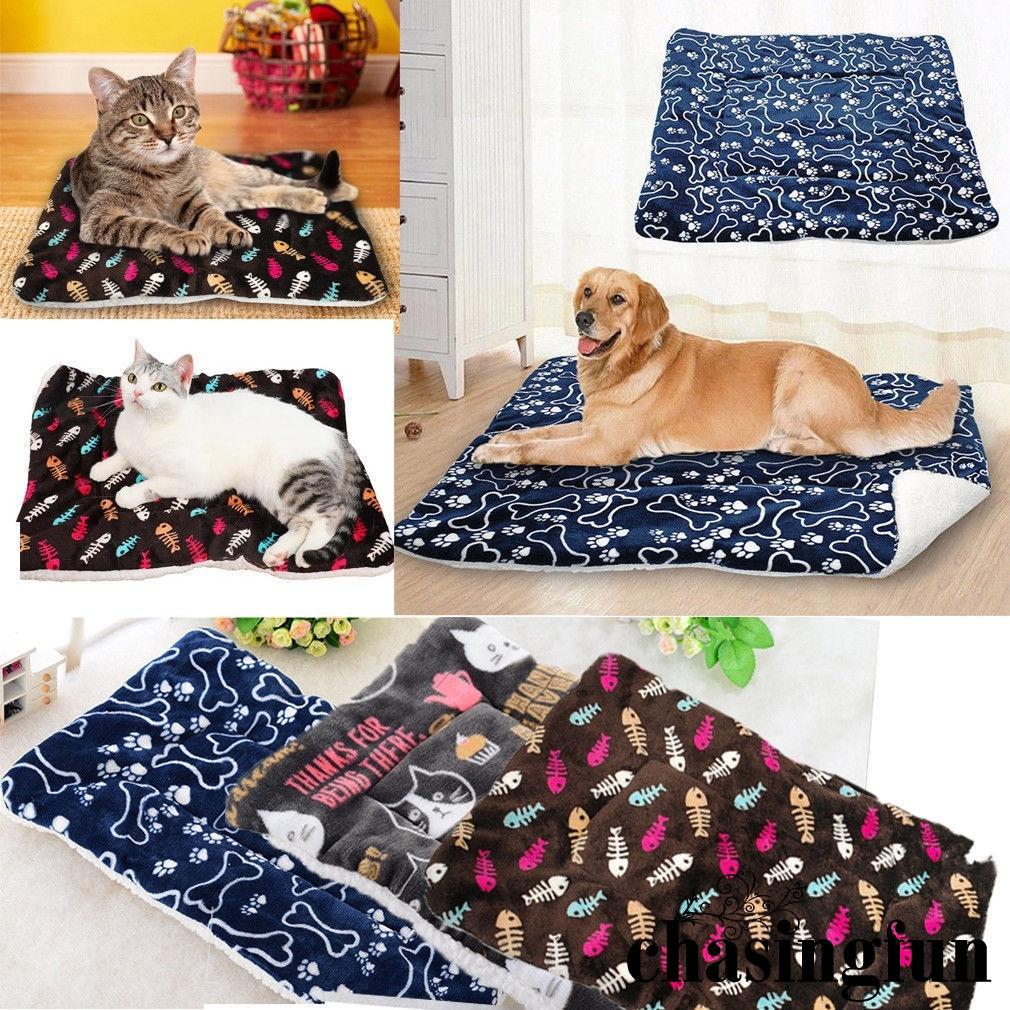 ℒℴѵℯ~Large Soft Warm Dog Cat Pet Mat Bed Pad Self Heating