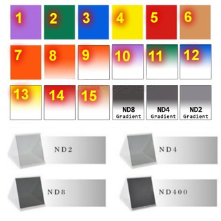 Square Color Filter (ND Filters)