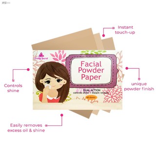 ❆☄﹉Pretty Secret Facial Powder Paper - 60 sheets