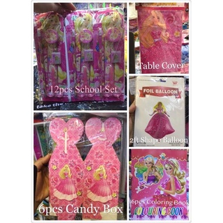 ◇┇Barbie Theme Party Needs Party Supplies