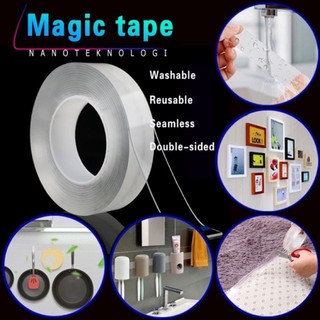 3M Double-Sided Adhesive Nano Tape Traceless Washable Removable Tapes