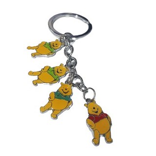 Character Color Keychain (Pooh)