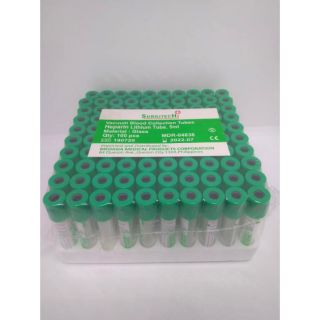 Vacutainer Heparin Lithium / Green top tubes (5ml) (1)
