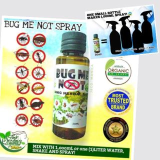 Bug Me Not Herbal Blend Essential SPRAY by Tin's Organics