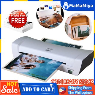 Hot and Cold Laminator Photo Paper Jam Laminating Machine Suitable for Home Office
