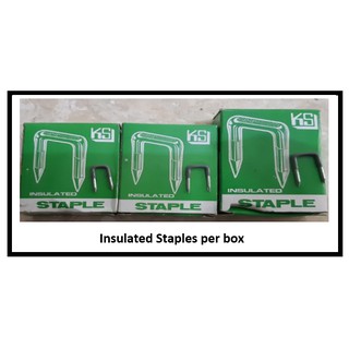 Insulated Staples / Staple Wire 1/2" 3/4" 1"