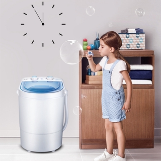 Mini washing machine child baby single bucket semi-automatic micro washing machine4.5kg (7)