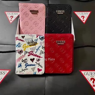 Guess Card Wallet Women Folding Purse with Box