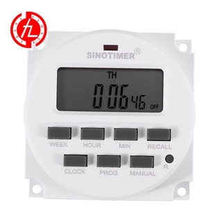In stock Sinotimer 220V Ac Digital 7 Day Weekly Programmable Timer Switch