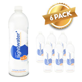 Lightwater Electrolyte Enhanced Water 1.2 liters (Pack of 6)