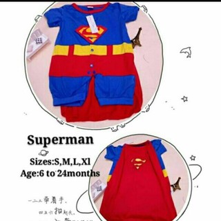HOT!! Superman overall costume for kids
