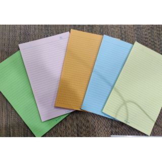 Victory yellow ruled pad/colored business pad/intermediate pad