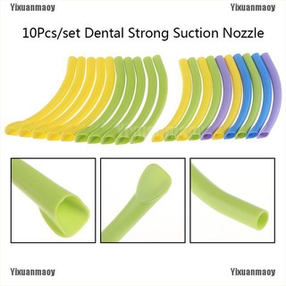 Yixuanmaoy✪10Pcs Dental Strong Sucking Tips/Plastic Strong Suction Nozzle Tube Adult/Child