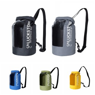 5L Outdoor Waterproof Bag Storage Dry Bag Strap Hook Sack