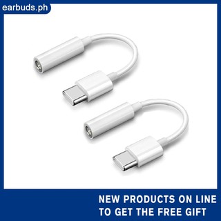 Type-C to 3.5mm AUX Headphones Adapter For Huawei mate 20 P30 pro Xiaomi Mi 8 9 SE Type C To 3.5 Jack Earphone Audio cable